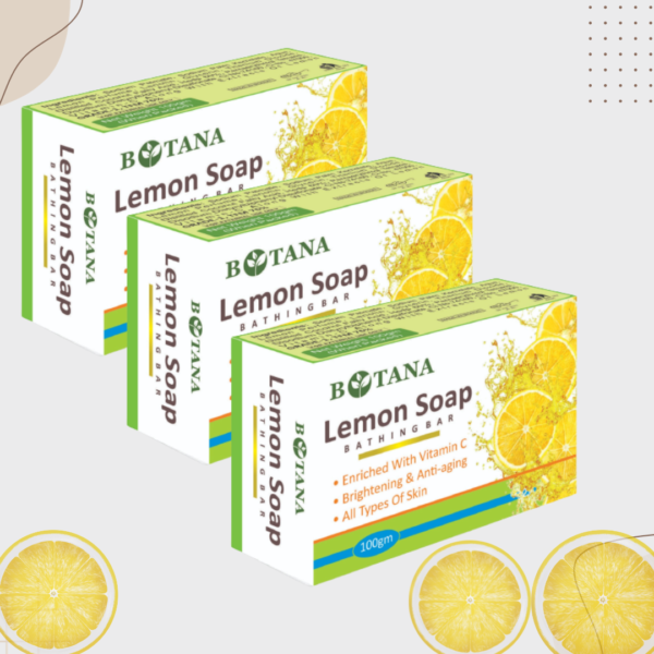 Lemon Soap 100g X 3