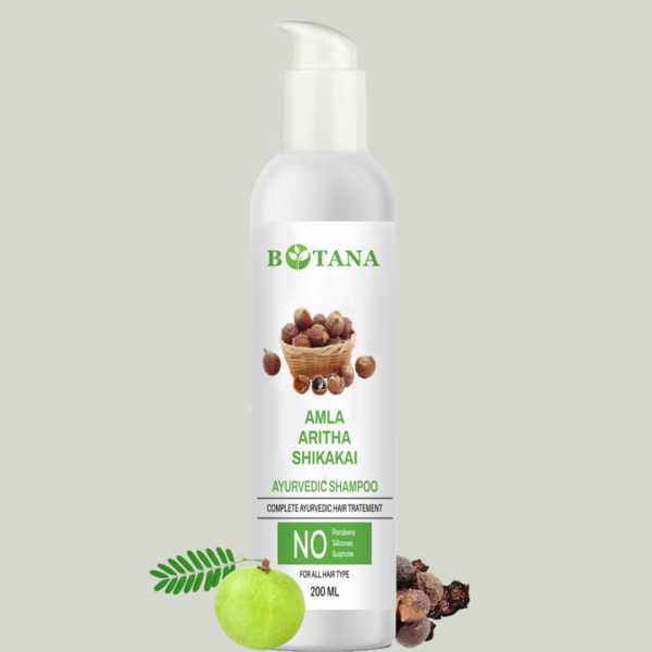 Amla, Aritha, and Shikakai Shampoo 200ml