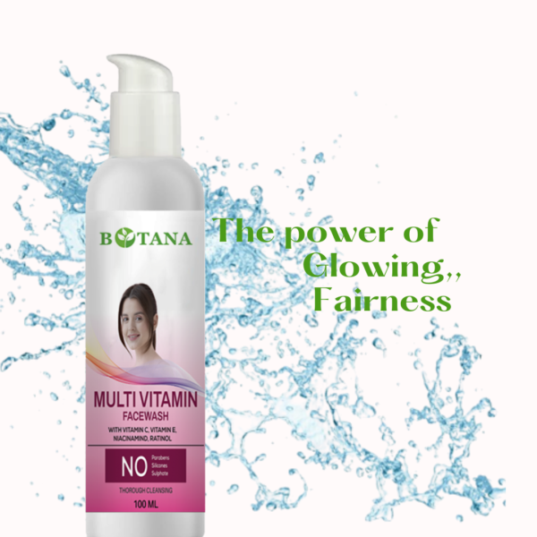 Multivitamin face wash 100ml - Image 2